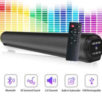 Belaidis „Bluetooth“ garso juostos garsiakalbių sistema „Super Power“ garso garsiakalbis Laidinis belaidis erdvinio garso stereo namų kino teatro televizoriaus projektorius Bluetooth audio juoda