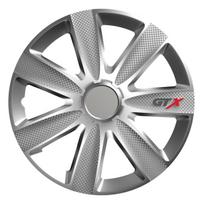 Ratų gaubtas 1 vnt. GTX, Carbon sidabrinis 14"