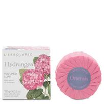 L'Erbolario Ortensia Hortenzijų aromato kvapnusis muilas, 100g