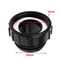 IBC bakelio adapteris Schutz vožtuvui 62 mm smulkus sriegis į 60 mm stambus sriegis Jungtys Sodo vanduo IBC bakelio dangtelio adapterio jungtis