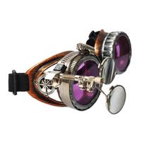 Vintažiniai Steampunk akiniai Cosplay Kalėdos Akiniai Kostiumo Aksesuaras