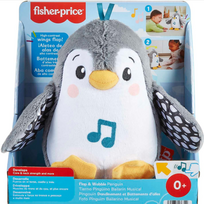 Fisher Price muzikinis pliušinis pingvinas