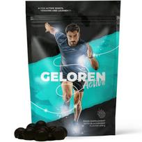 GELOREN Active Blackberry - guminukai žmonėms sąnariams su kolagenu ir vitaminu c - 90 vnt.