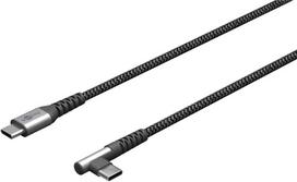 "Goobay" 64659 USB-C ir USB-C tekstilinis kabelis su, KAPGOB64659