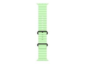 Apple | 49mm Neon Green Ocean Band - Black, SMWAPPMGCL4ZM_A