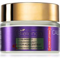 Bielenda Calcium + Q10 Ultra rich rebuilding cream anti-wrinkle concentrate for the night regeneruojamasis kremas nuo raukšlių naktinė priemonė 50 ml