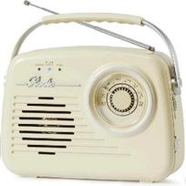 Nešiojamas AM FM radijas, Retro radijo imtuvai, maitinami baterijomis ir prijungiami prie sienos, Vintažinis radijas su Bluetooth, Lengvai naudojamas didelis ratukas namams/laukuose/virtuvėje smėlis