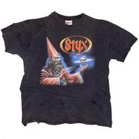 Vintage Style Styx Band Black Cotton Shirt Unisex Concert S-5XL SG880 Unisex T-Shirt S