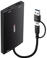 I/O CONVERTER USB-C/A TO HDMI/43430 LINDY 43430 | 4002888434300