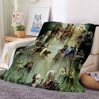 Drama „The Walking Dead“ serija „Minkšta išmeta“ antklodė „Some“ antklodė Minkšta animacinių filmų spausdinta lovatiesė lovatiesė lovatiesė Sofa Dovana 75x90cm
