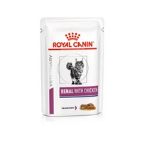 ROYAL CANIN VHN Cat Renal With Chicken Gravy 85 g konservai katėms, turinčioms inkstų problemų