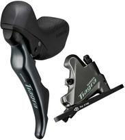 Stabdžių pavarų rankenėlė su hidrauliniais stabdžiais Shimano ST-R4720(9L) Tiagra, BR-4700(F)