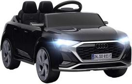 Aosom Elektrinis vaikiškas automobilis, Audi Q8, 98x49.5x43 cm, juodas, plastikas