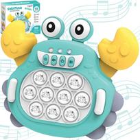 WOOPIE elektroninis POP IT žaidimas Krabas žalias