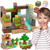 Magnetinis konstruktorius WOOPIE 3D edukacinis rinkinys 63vnt