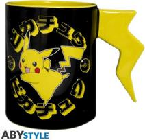 Abysse POKEMON - Mug 3D handle - Pikachu lightening bolt