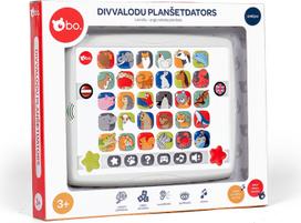 BO. Educational Toy - Bilingual Tablet (Latvian lang.)