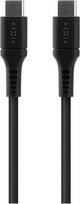 Fixed | Liquid Silicone Cable USB-C/USB-C, 1.2m, 60W | FIXDLS-CC12-BK