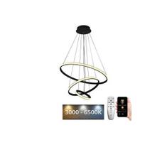 Brilagi - Dimeriuojama LED liustra ant laido CIRCLE LED/90W/230V 3000-6500K + su nuotolinio valdymo pultu