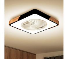 Brilagi-LED šviestuvas su ventiliatoriumi LED/30W/230V 3000-6500K juoda/ąžuolas+