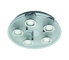 Eglo 54563 - LED lubinis šviestuvas 5xGU10/3W/230V blizgus chromas