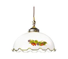 Kolarz 731.32.115 - Pakabinamas ant laido šviestuvas NONNA 1xE27/75W/230V, skersmuo 36 cm, vyno/braškių spalvos