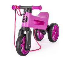 Funny Wheels - Balansinis dviratukas 2 viename RIDER SUPER SPORT, rožinis/juodas
