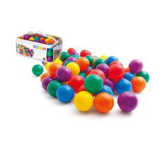 Plastikiniai kamuoliukai, 100 vnt., skersmuo 6,5 cm