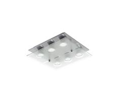 Eglo 75342 - LED dimeriuojamas lubų šviestuvas CABO-SD 6xGU10/5W/230V 34x34 cm, matinis chromas