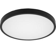 Brilagi -LED ZENNA vonios lubinis šviestuvas LED/36W/230V, skersmuo 42 cm, IP44, juodas
