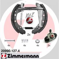 Būgninių stabdžių kaladėlių komplektas ZIMMERMANN 20990.127.4
