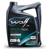 Variklio alyva WOLF OFFICIALTECH 5W30 ILD1 5L