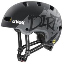 Šalmas Uvex kid 4 style MIPS dirt black matt