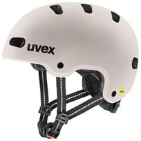 Šalmas Uvex kid 4 style MIPS warm grey matt