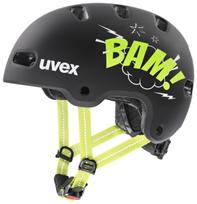 Šalmas Uvex kid 4 style bam black-lime matt