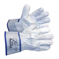 Odinės pirštinės darbui su metalais Hand-1A Metal Worker A11221, 11 dydis