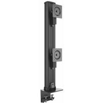 Multibrackets M VESA galda stiprinājums HD dubultais vertikālais platleņķa monitors 32" - 50", skava/caur skrūvi, 48 kg, 81.3 cm (32"), 127 cm (50"), 100 x 100 mm, Black | 7350105210556 | 7350105210556