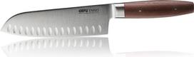 NPC Polska GEFU Peilis Santoku ENNO su lupimo grioveliais 18 cm | NPC_G-14002 | 4006664140027