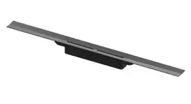 Tece TECEdrainprofile - Dušo latakas 90 cm, šlifuoto juodo chromo spalvos 670901