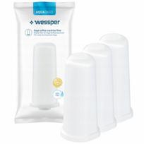 3x Wessper AquaSago vandens filtras, skirtas kavos aparatui