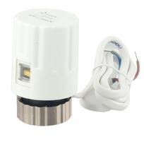 Elektrinis terminis pavara M30*1.5mm Kolektoriui Grindiniam šildymui TRV Termostatinis radiatoriaus vožtuvas Vizualinis elektrinis pavara white