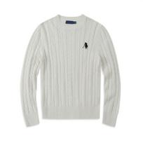 KOSY Embroidery Fashion Sweater Men and WomenClassic Paul Fashion Jacquard Autumn/Winter Round Neck Warm Knitted Pullover S