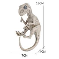 3D Dinosaur Mask Lifelike Raptor Dino Moving Jaw Dinosaur Mask High Quality PVC Headwear Halloween Children Toy Carnival Gift