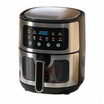 2025 Smart Air Fryer: Multi-Functional, 5L Large Capacity with Visible Window for Home Use EU 220V