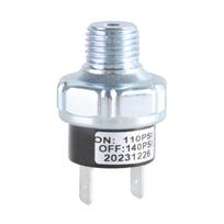 70-100/90-120/110-140PSI Oro slėgio jungiklis 1/4  NPT 12V/24V Oro kompresoriaus jungiklis Slėgio jungiklis