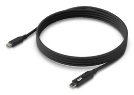 Ubiquiti UniFi USB-C Kabel mit Ladeanzeige, 2,0 Meter Ubiquiti Zubehör (UACC-CABLE-USB-100W-2M-BK)