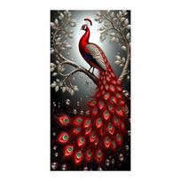 Abstract Phoenix Large Size Diamond Painting New Collection Animal Peacock Diy Full Square Round Drill Rhinestone Embroidery Mosaic Cross Stitch Kits Square drill 30x60cm