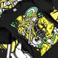JoJo's Bizarre Adventure T-shirt Giorno Giovanna Jumper Oversized Men's Casual Loose Cotton High Quality Streetwear Harajuku Female Male Clothing 4XL