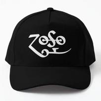 Retro Roko Muzikinis Zoso Beisbolo Kepuraitė Skrybėla Czapka Laisvalaikio Spausdinta Kepurė Hip Hop Casquette Lauko Žuvies Moterims Saulės Berniukai Black