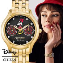 Citizen Mickey Mouse bendradarbiavimo laikrodis Eco-Drive modelis moteriškas rankinis laikrodis importuotas užsienio modelis.